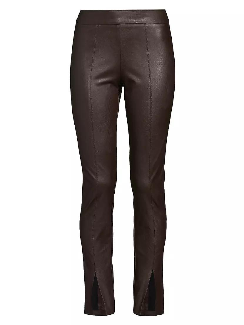 Faux-Leather Skinny Pants product image