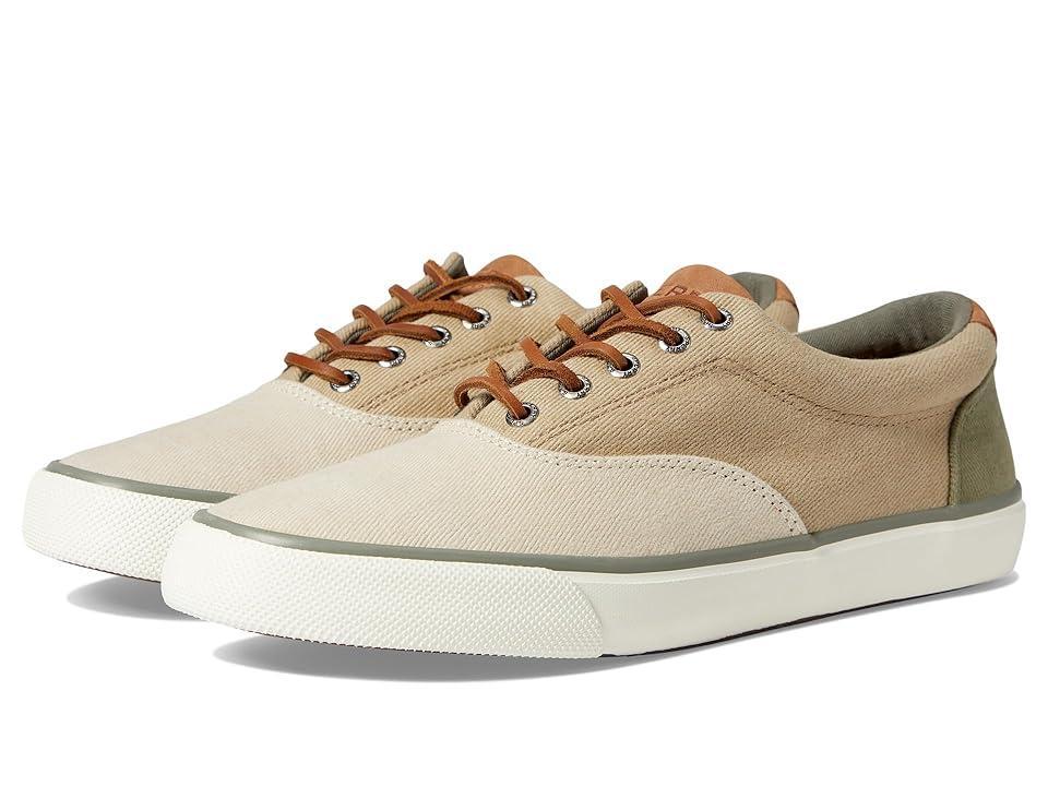 Sperry Seacycled Striper II Cvo Twill (Tan) Men's Shoes Product Image