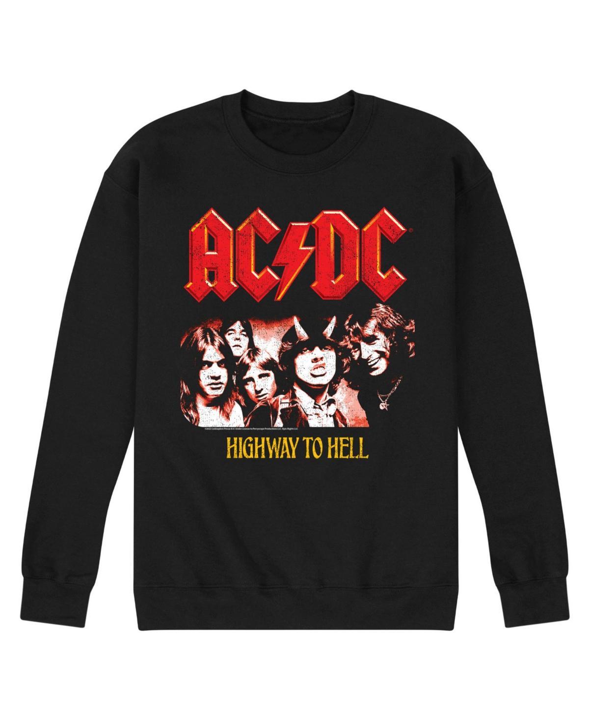 Mens Acdc Group Fleece T-shirt Product Image