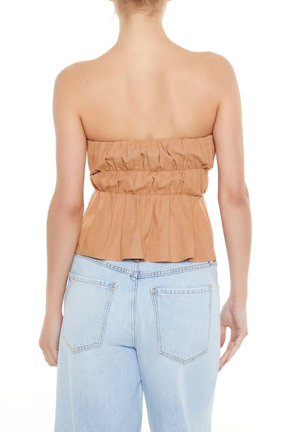 Tiered Flounce Tube Top | Forever 21 Product Image