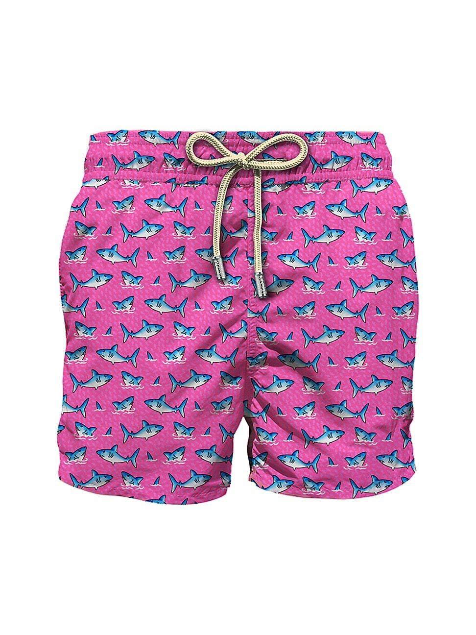 Mens Lighting Micro Fantasy Graphic Swim Trunks Product Image