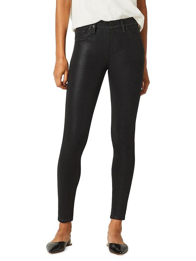 Hudson Jeans Barbara Ankle Super Skinny in Black. - size 26 (also in 24, 27) Product Image