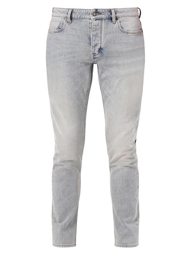 Mens Relaxed-Seat Straight Slim Jeans Product Image