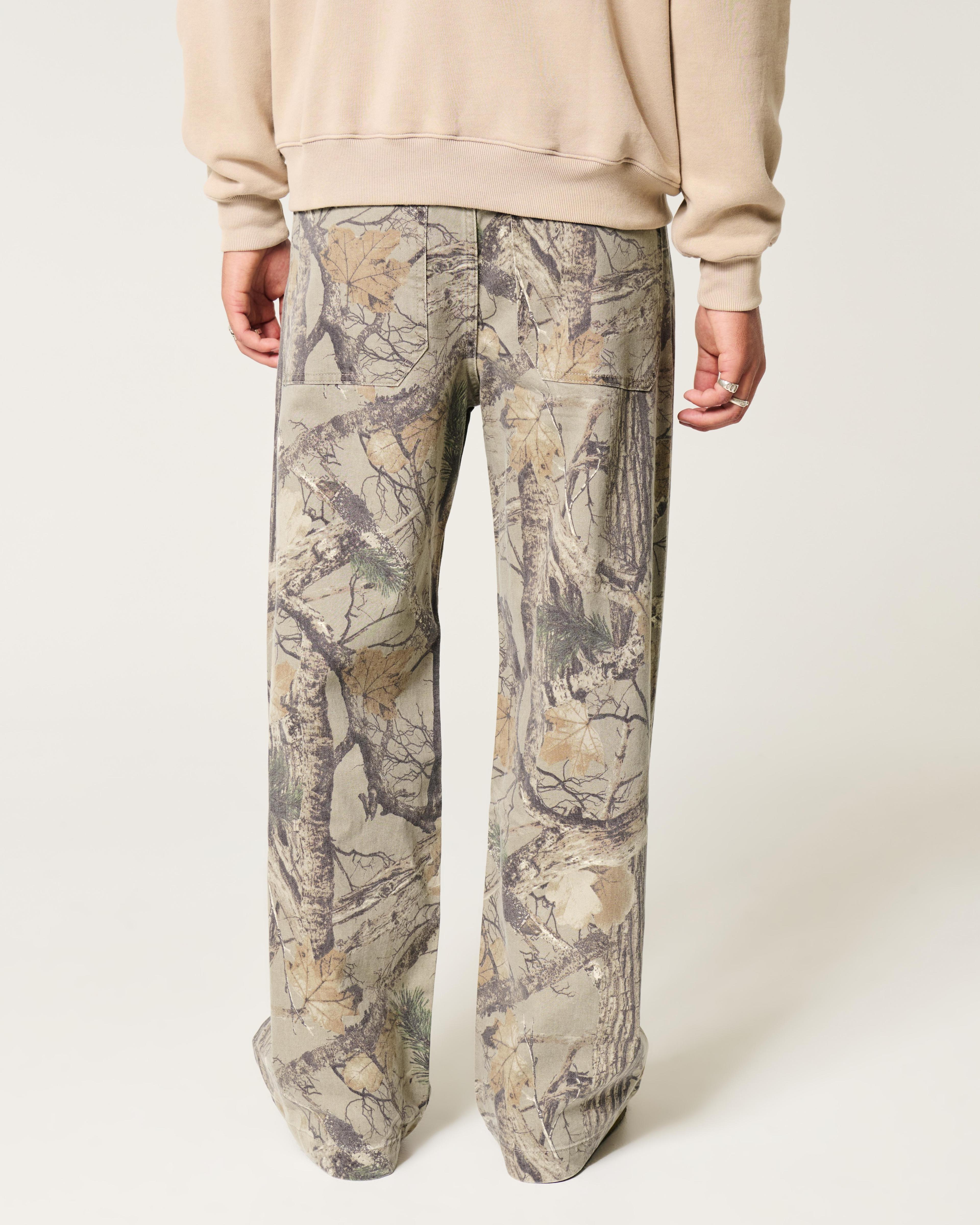 Camo Super Baggy Jeans Product Image