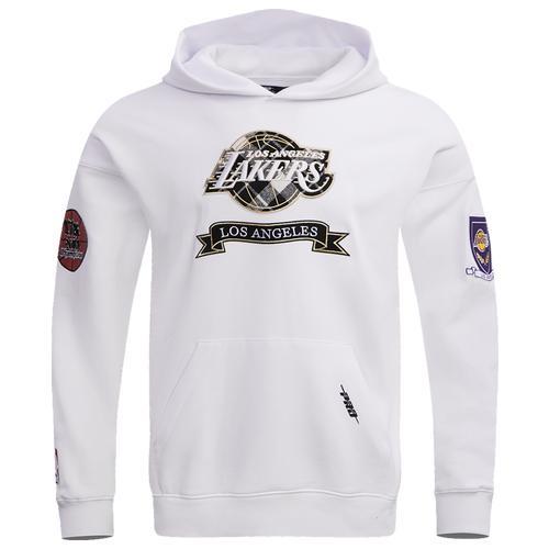 Pro Standard Mens Los Angeles Lakers Pro Standard Lakers Pro Prep Drop Shoulder Hoodie - Mens Product Image