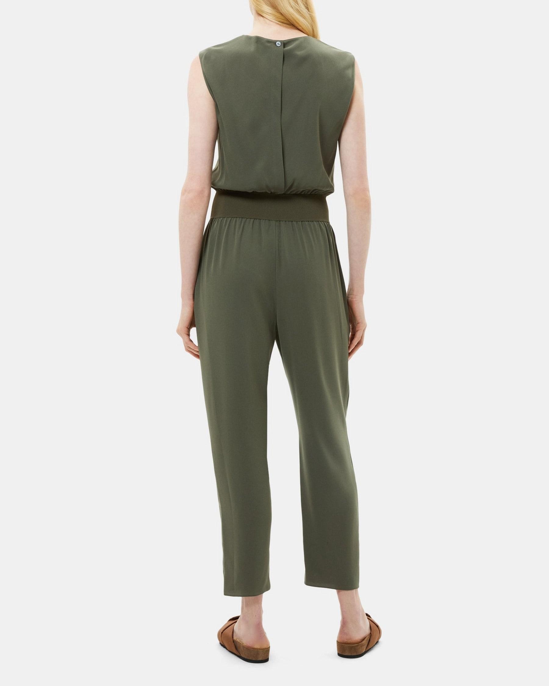 Tank Strap Jumpsuit in Compact Stretch Knit Product Image