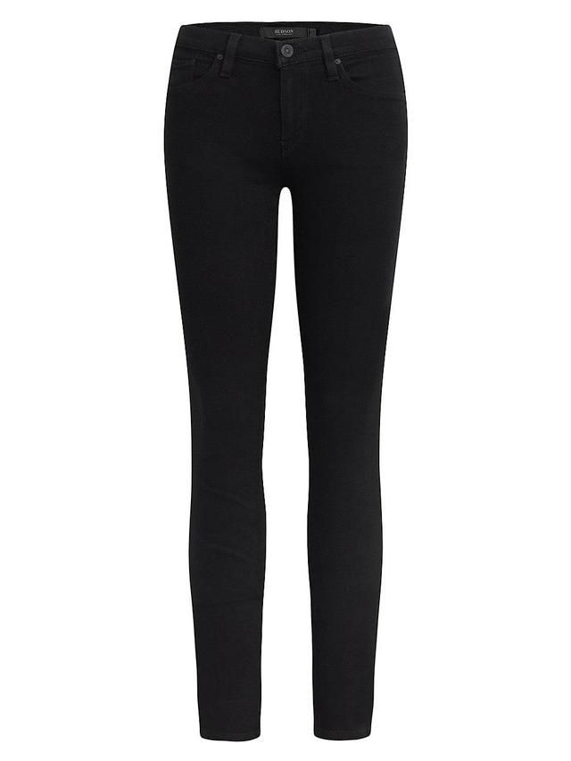 Womens Nico Mid-Rise Straight-Leg Jeans Product Image