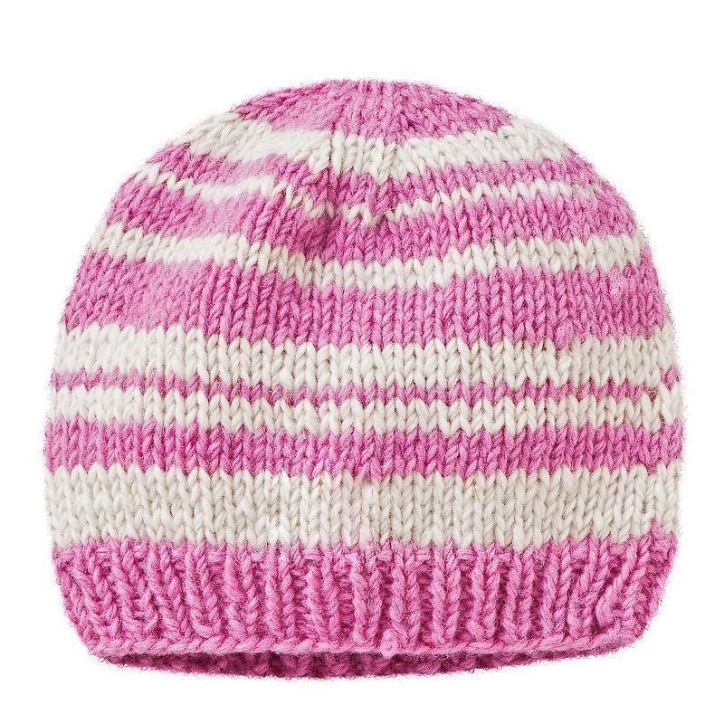 Womens SIJJL Striped Wool Beanie Product Image