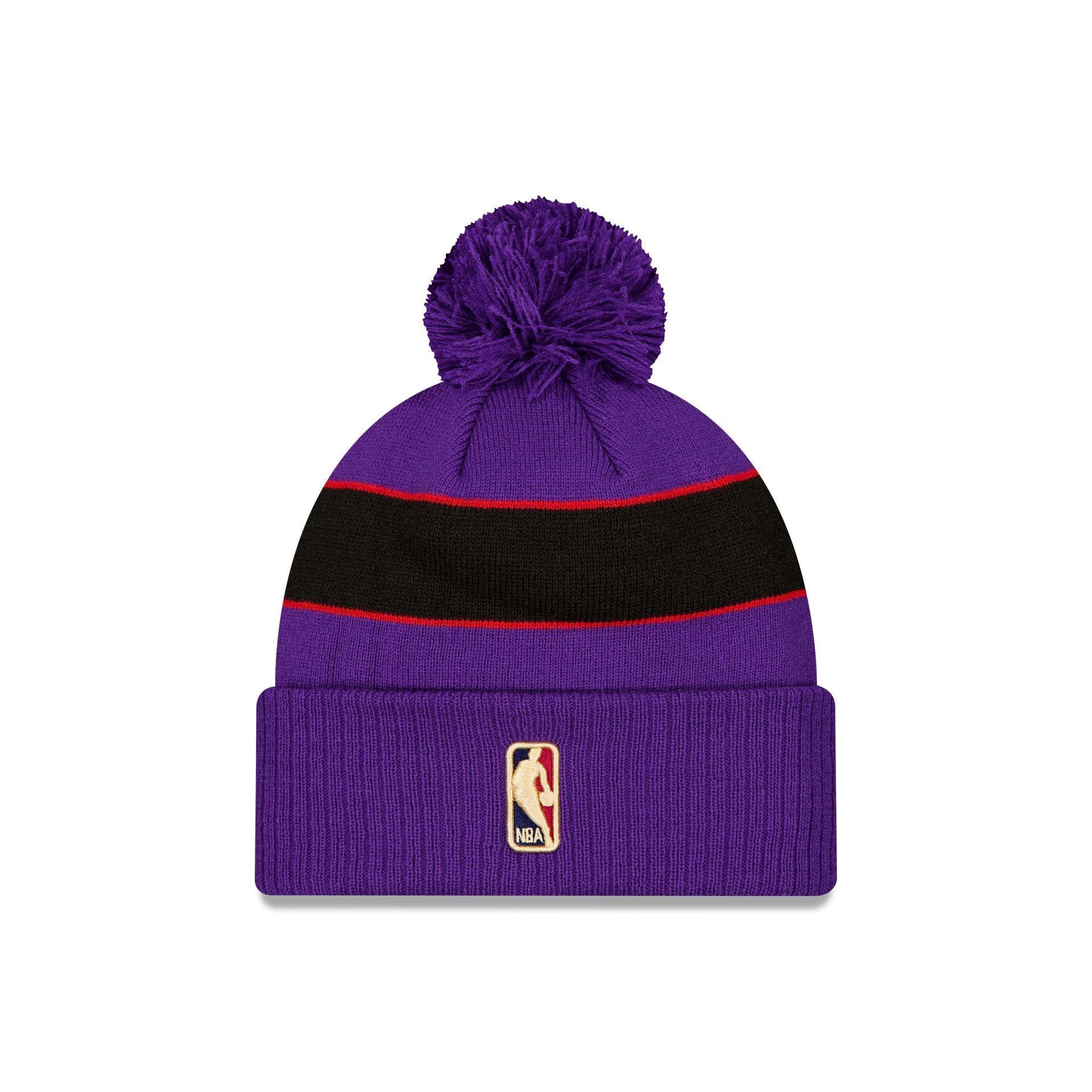 Toronto Raptors Classic Edition Pom Knit Hat Male Product Image