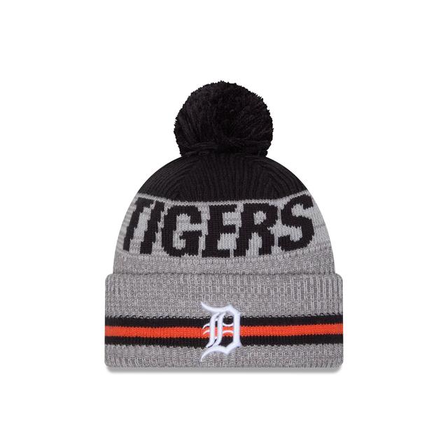 Detroit Tigers Runner Pom Knit Hat Male Product Image