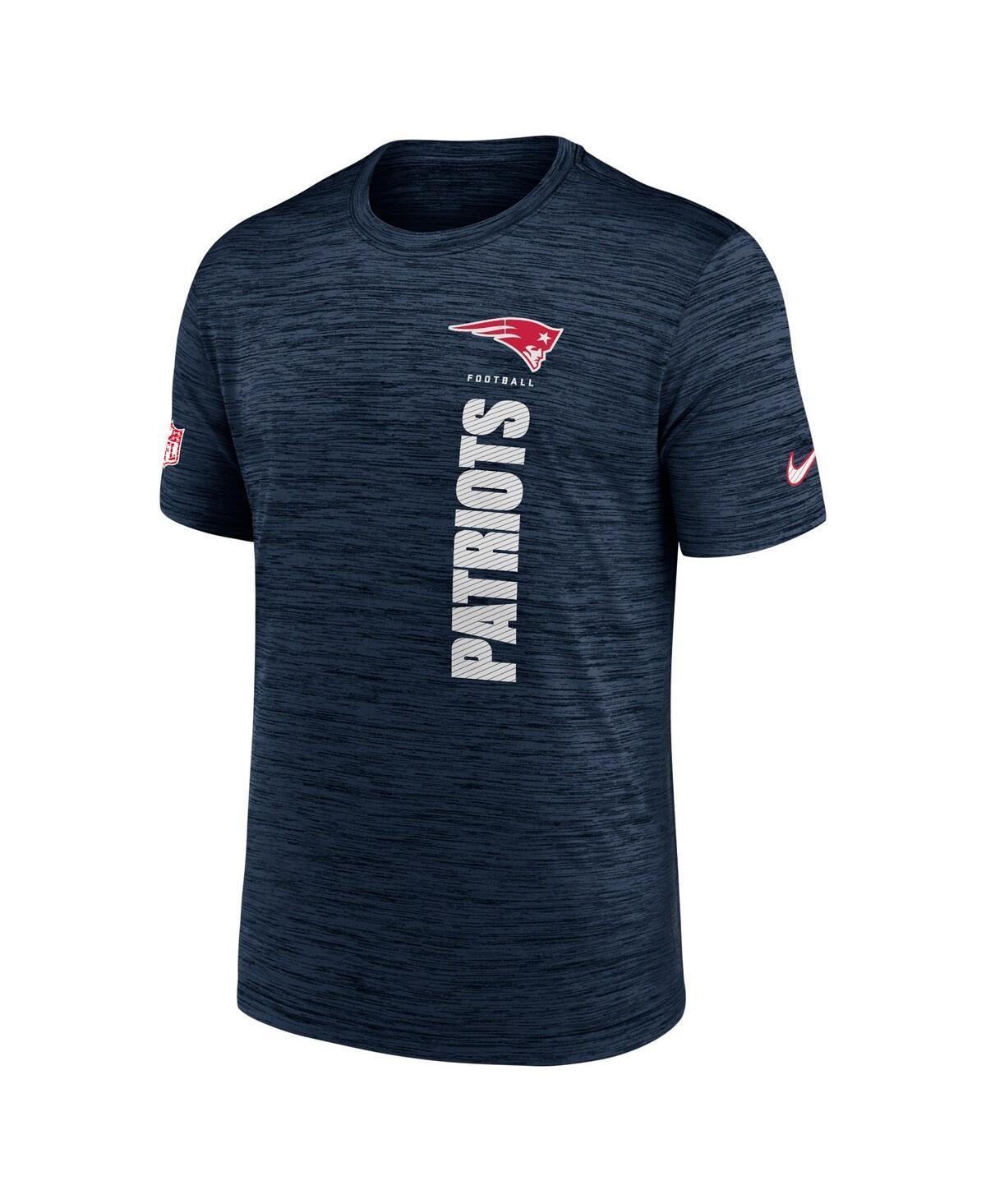 NIKE Men's Navy New England Patriots 2024 Sideline Velocity Performance T-shirt Product Image