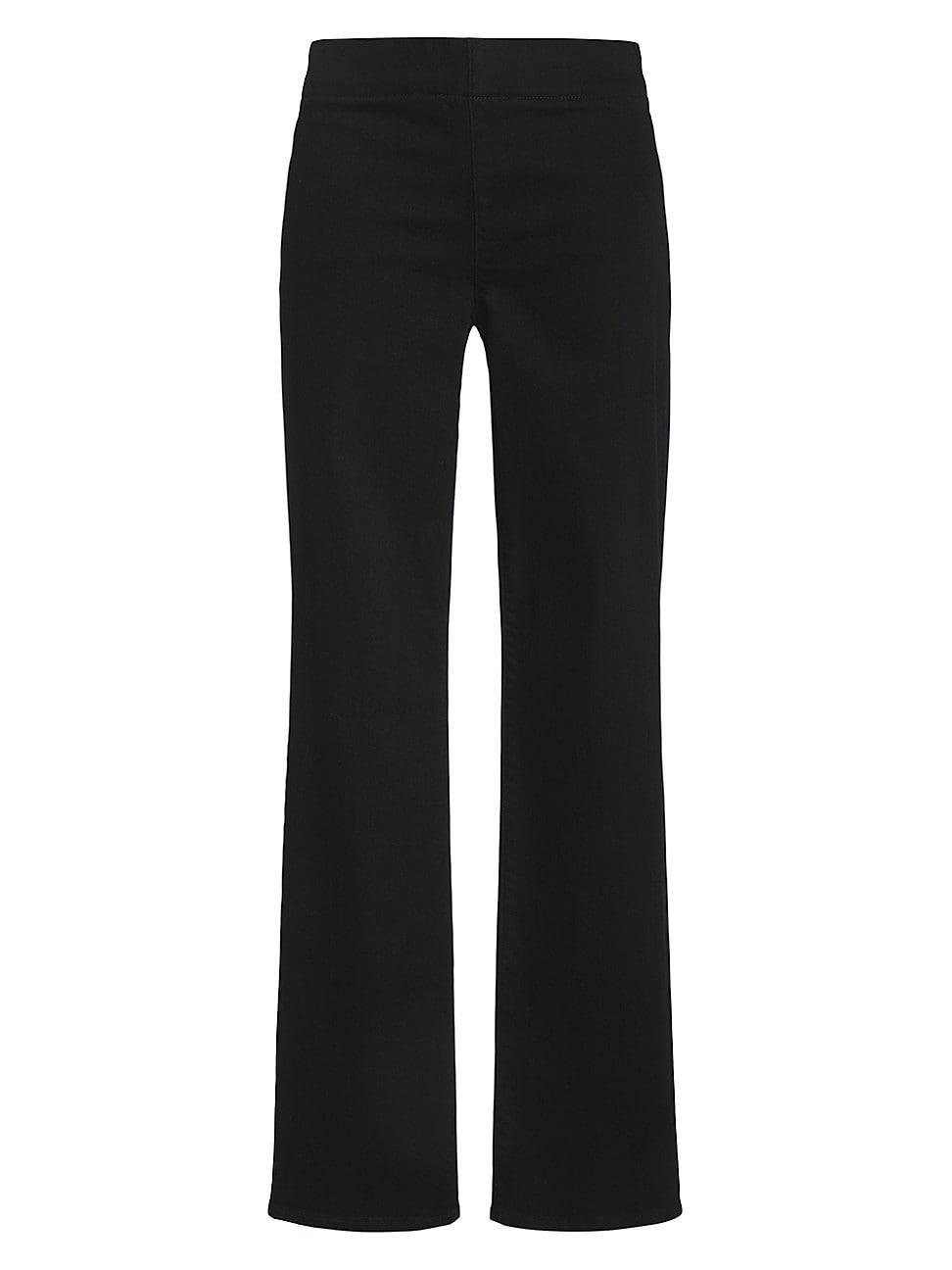 Womens Bailey Pull-On Straight-Leg Jeans Product Image