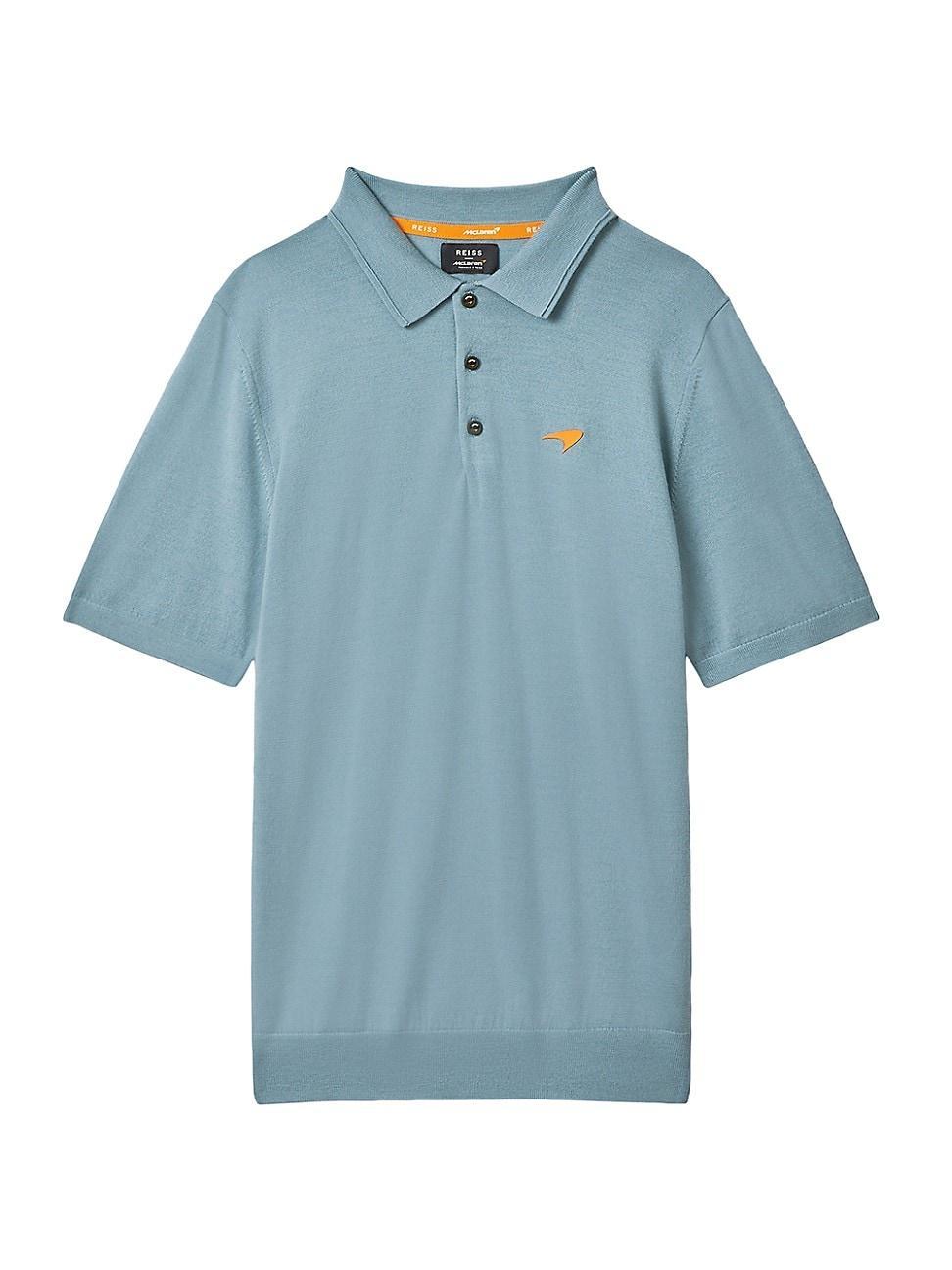 Mens Reiss x McLaren F1 Team Malden Wool Polo Shirt Product Image