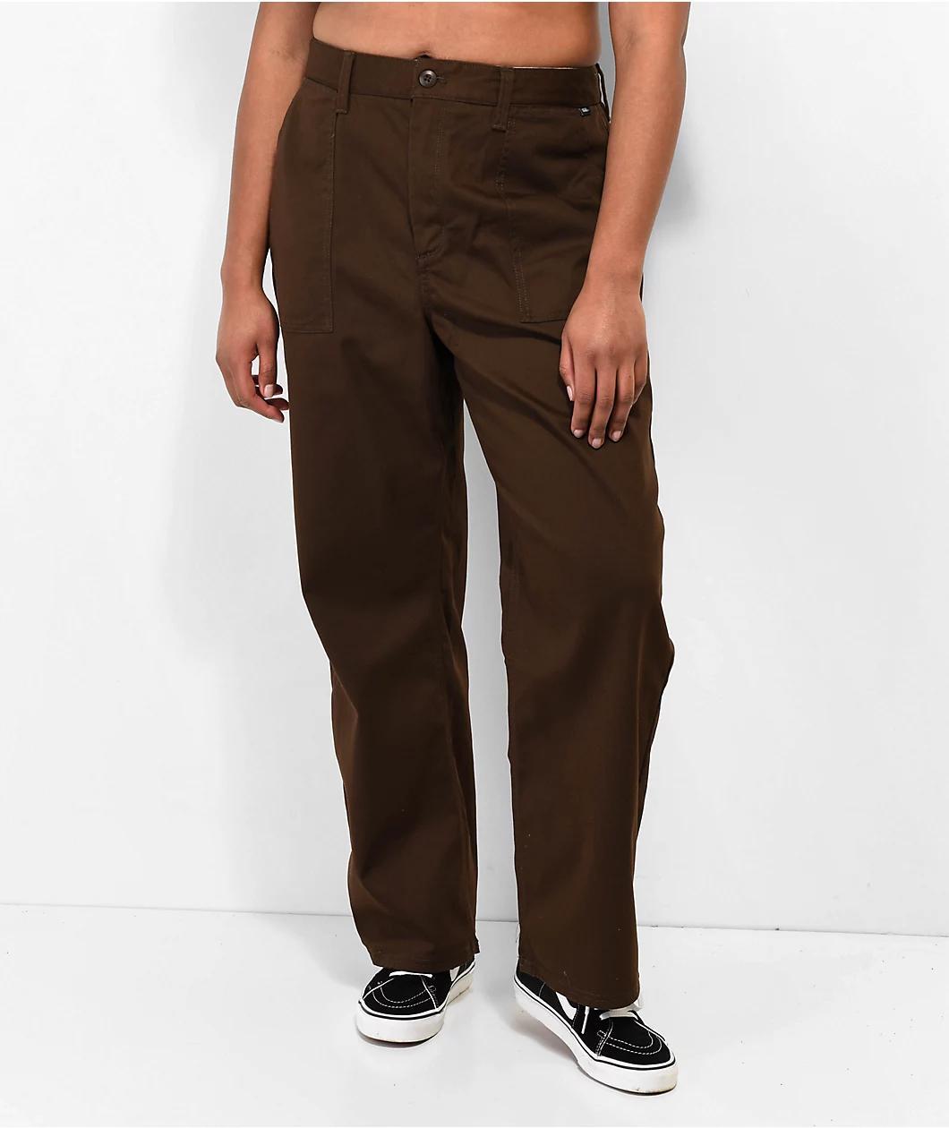 Vans x Karina Rozunko Brown Skate Pants Product Image