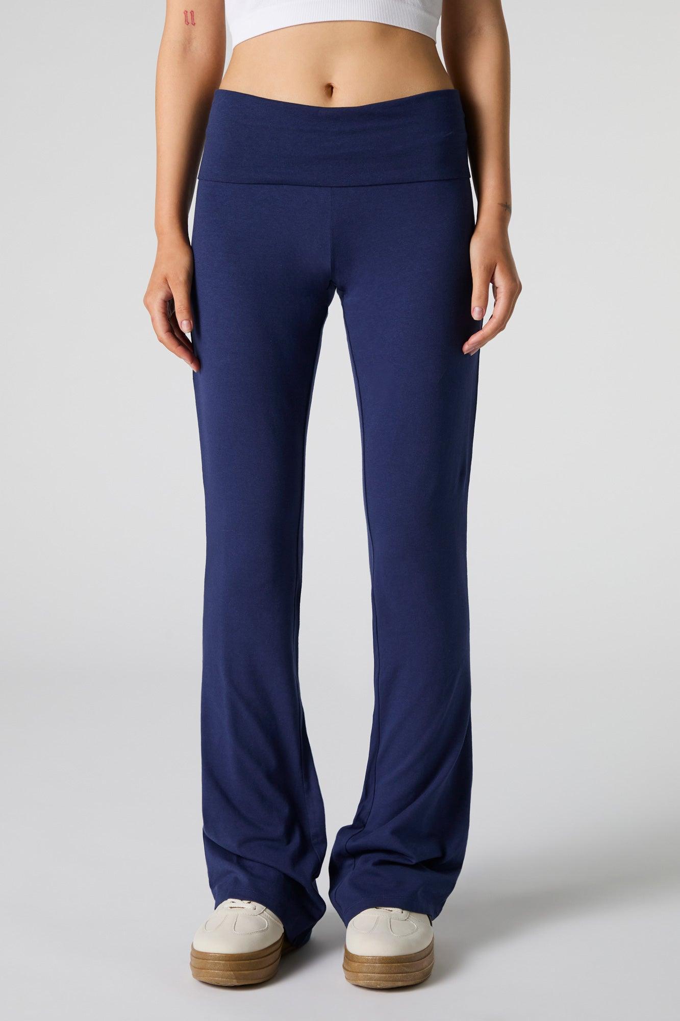 Foldover Flare Pant Female Product Image