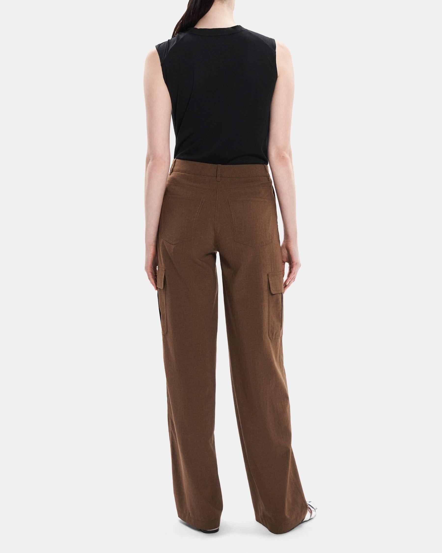 Cargo Pant in Crispy Poly Product Image