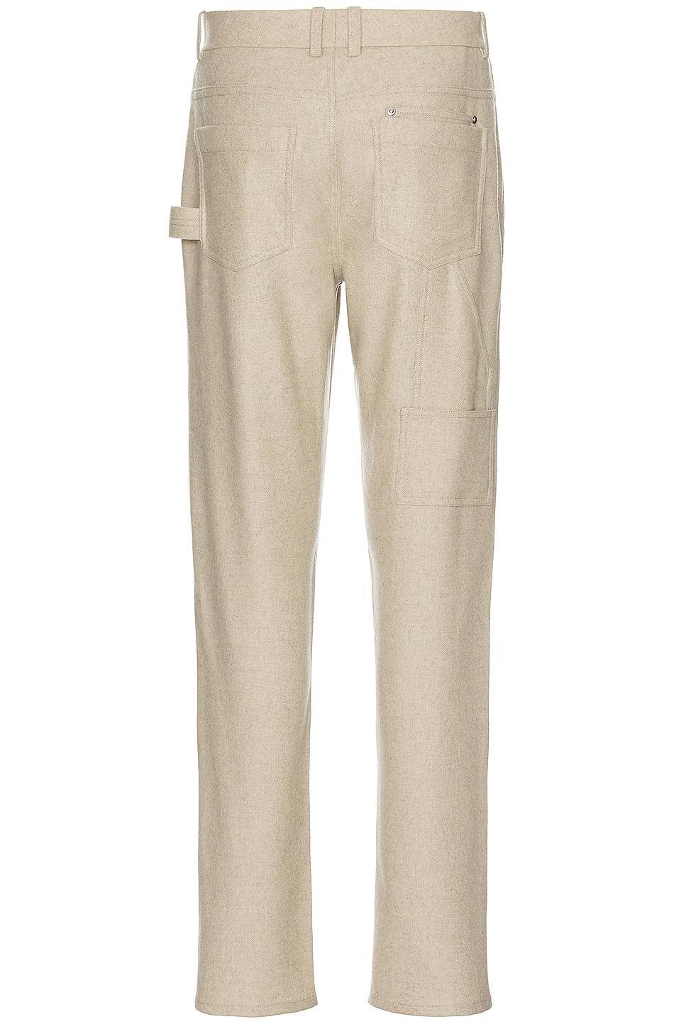 Helmut Lang Wool Carpenter Pant Brown. (also in ). Product Image