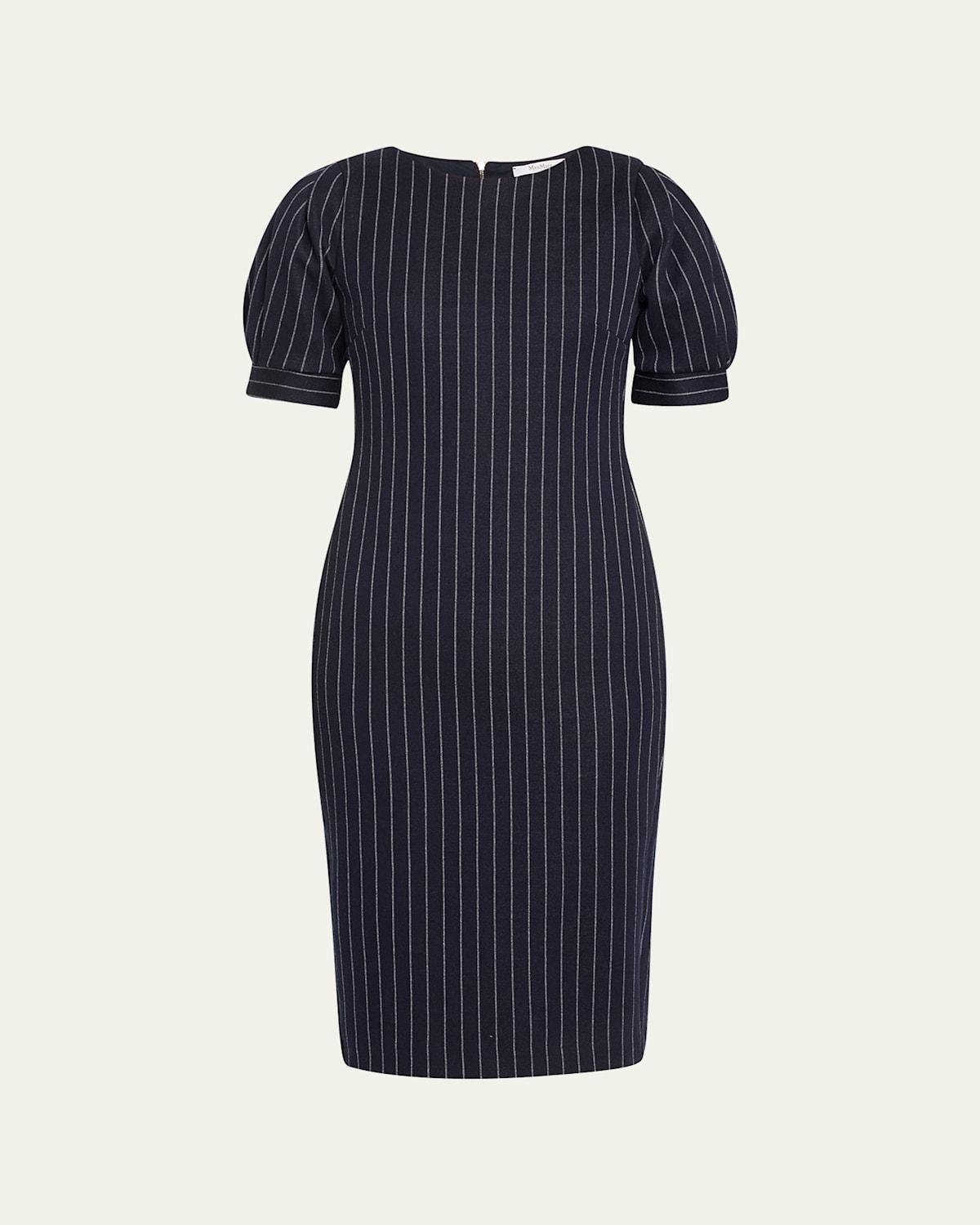 Womens Tunica Pinstripe Sheath Dress Product Image