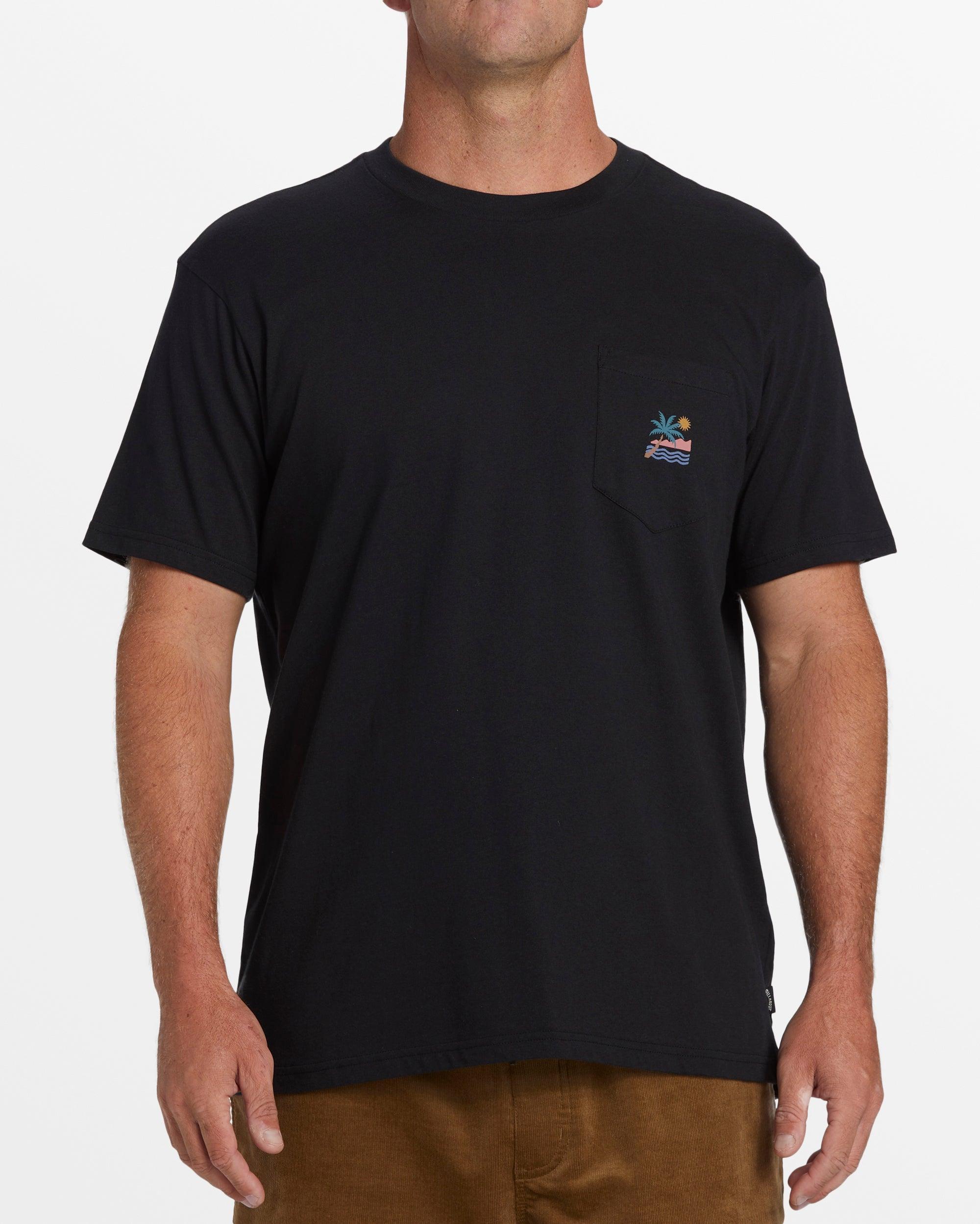 Troppo Pocket T-Shirt - Black Male Product Image