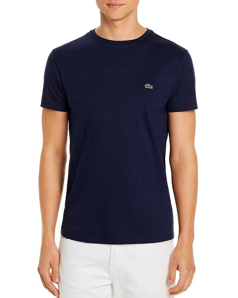 Lacoste Crewneck Pima Cotton Tee Product Image