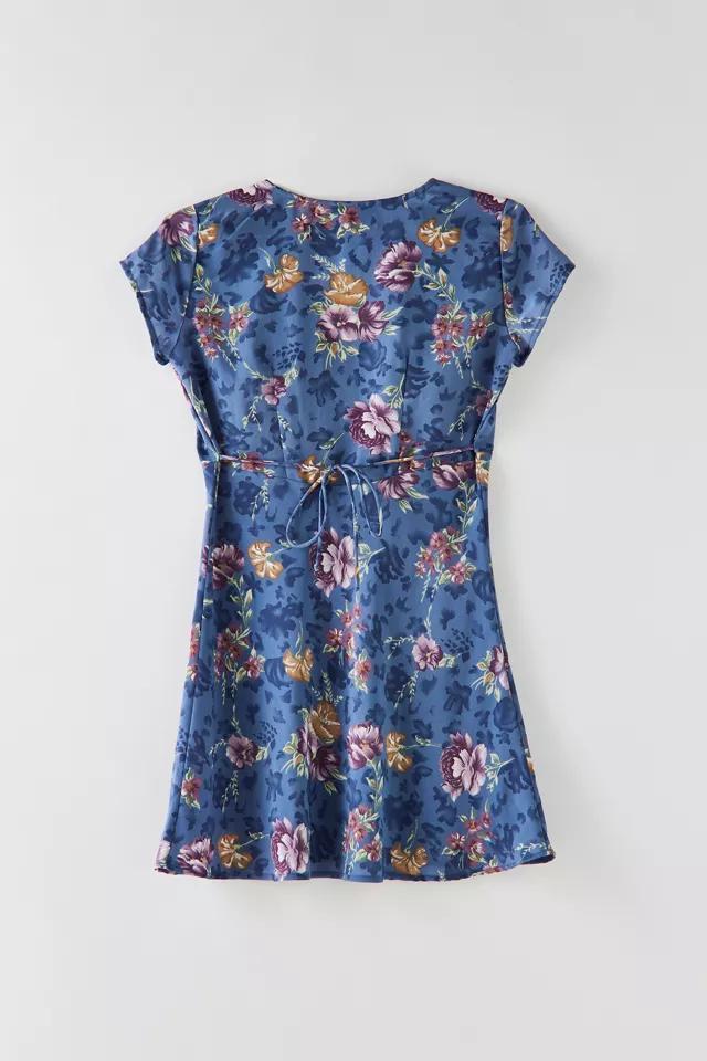 Vintage Floral Mini Dress Product Image