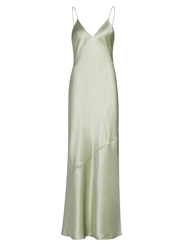 Womens Raven Silk Bias Gown Product Image