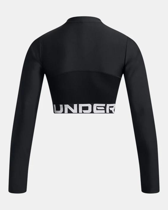 Women's HeatGear® Rib ¼ Zip Long Sleeve Product Image