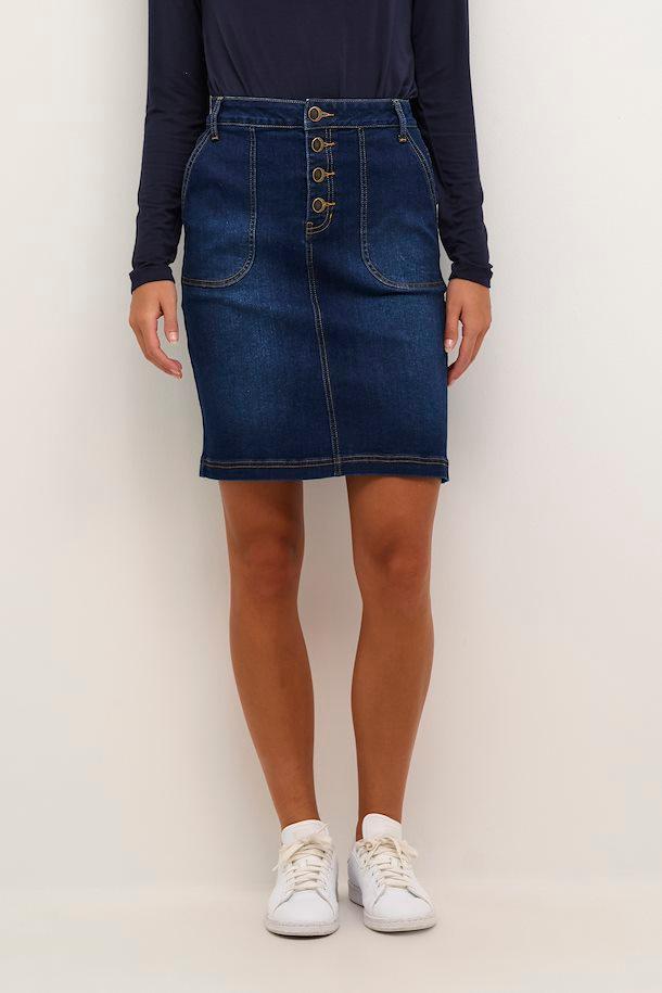 CUbriana Denim Skirt Product Image