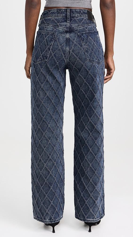 rag & bone Logan Quilted Jeans | Shopbop Product Image