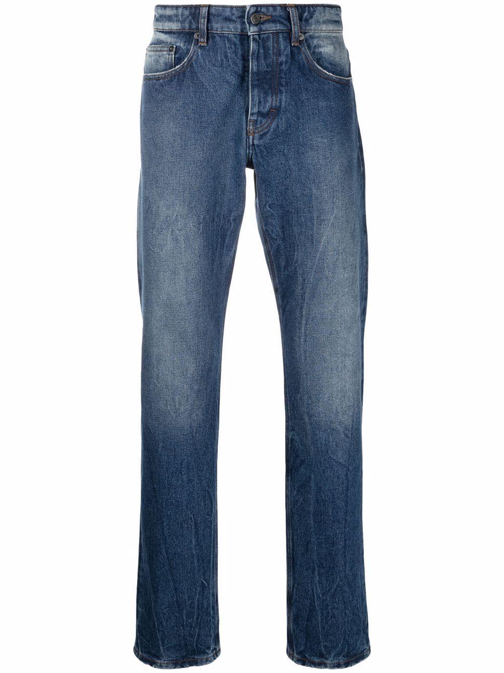 Alex Fit Low-rise Jeans In Used Blue Product Image