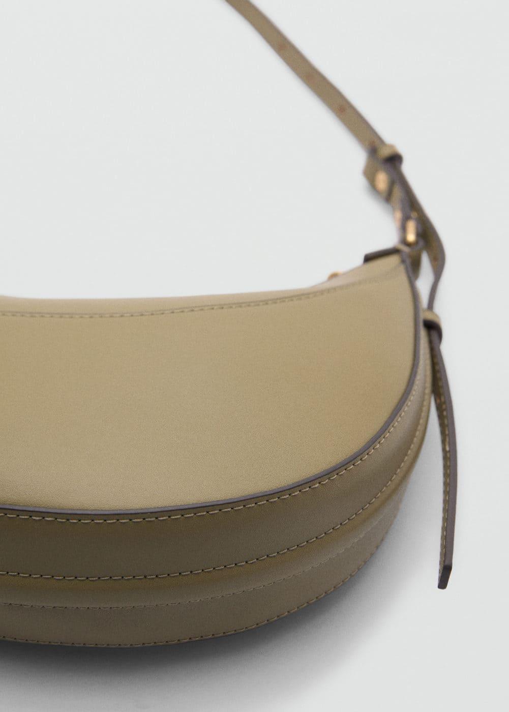 MANGO - Oval short handle bag - One size - Women Product Image