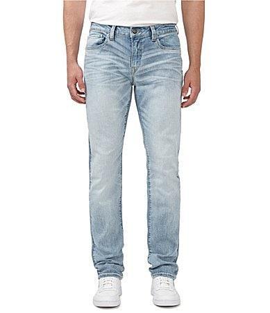 Buffalo David Bitton Slim Ash Mid Blue Jeans Product Image