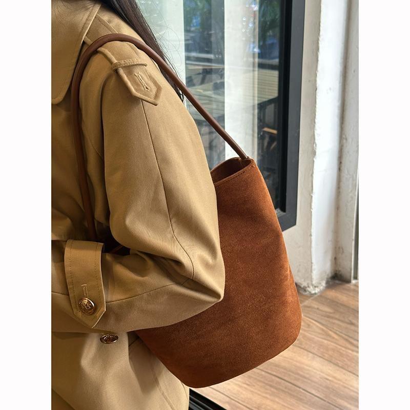 Faux Leather Bucket Bag product image