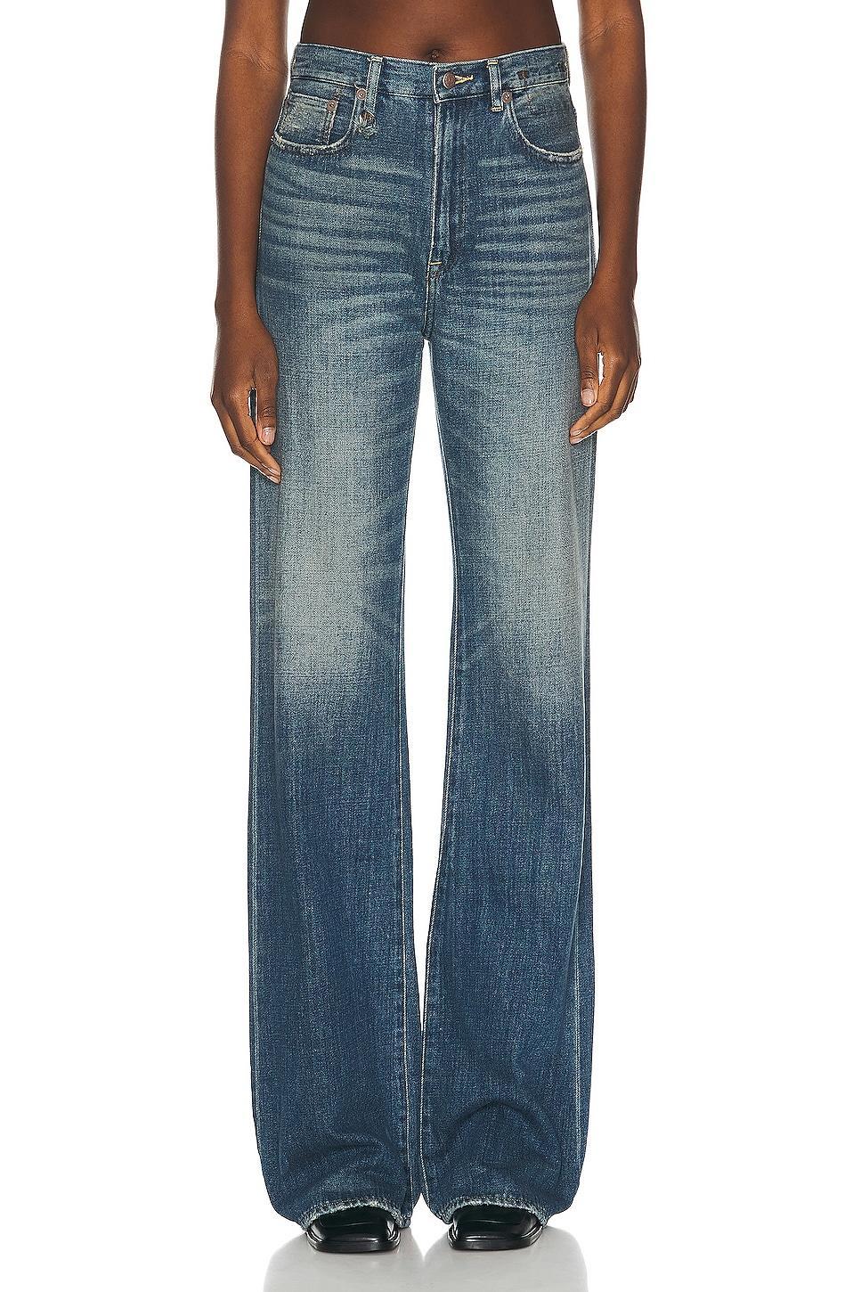 R13 Jane Bootcut in Dane Indigo - Blue. Size 31 (also in 30). Product Image