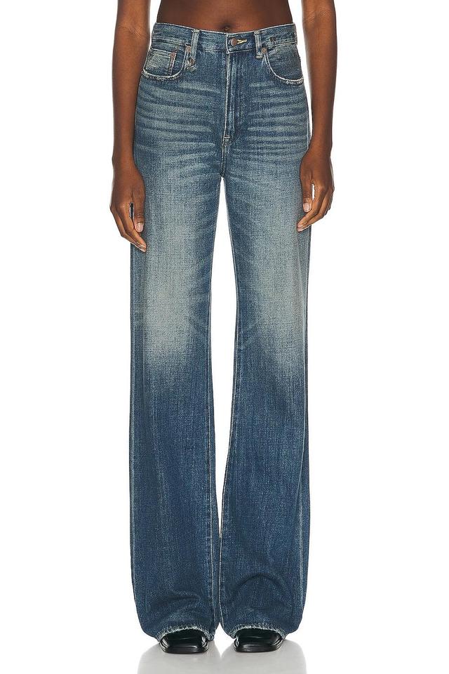 R13 Jane Bootcut in Dane Indigo - Blue. Size 31 (also in 30). Product Image