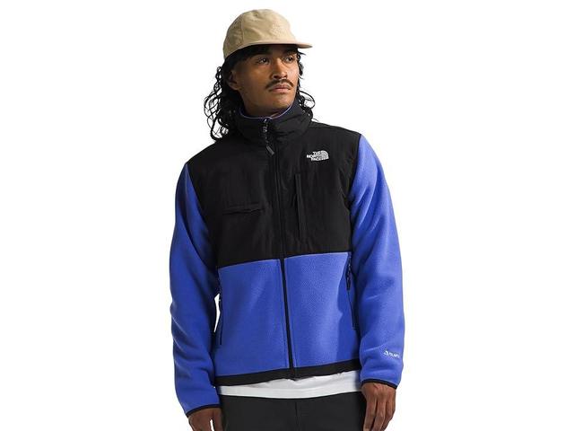 The North Face Denali Jacket (Solar /TNF Black) Men's Coat Product Image