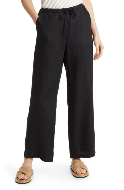 Rails Emmie Drawstring Wide Leg Linen Pants Product Image