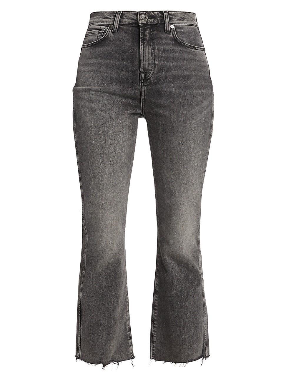 Womens Slim Kick High-Rise Cropped Jeans product image