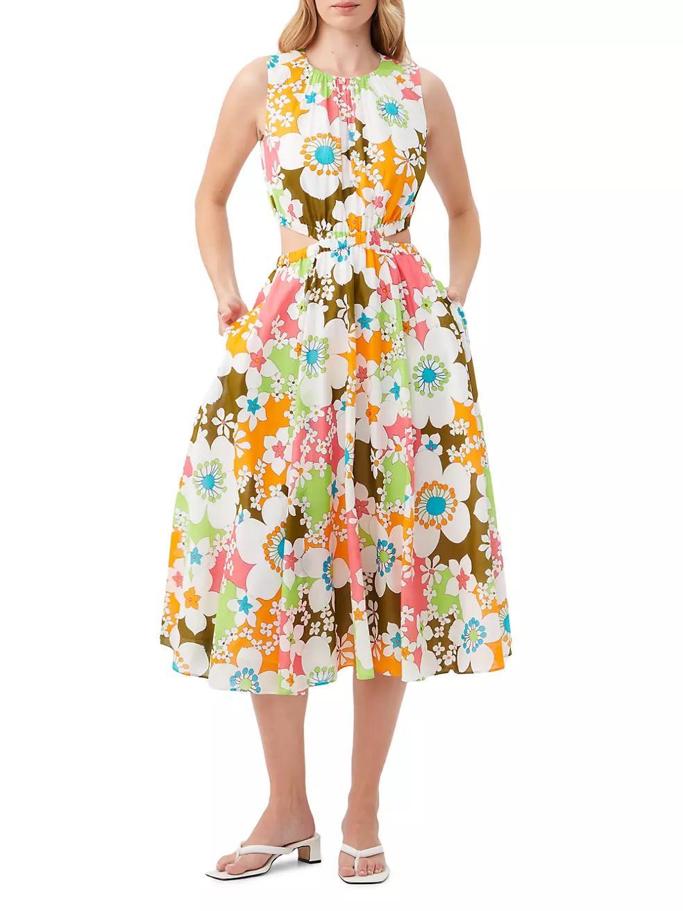 Artimo Floral Sleeveless Dress Product Image