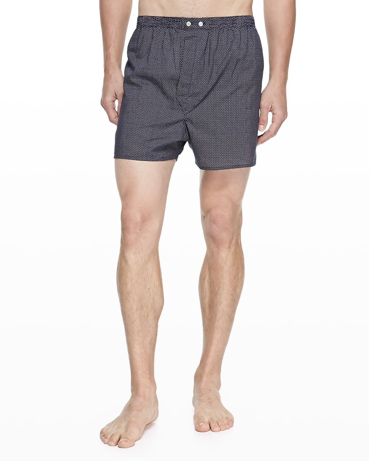 Mens Plaza Pindot Boxer Shorts Product Image