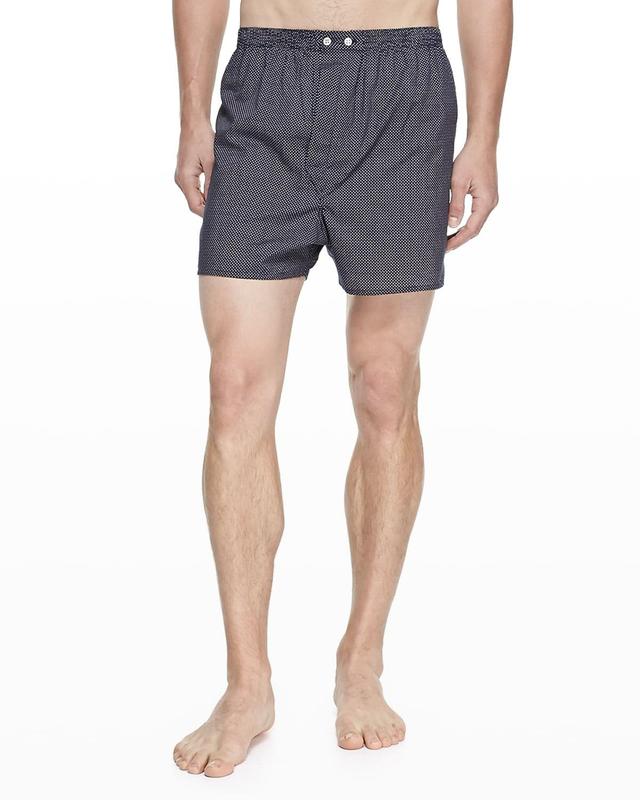 Mens Plaza Pindot Boxer Shorts Product Image