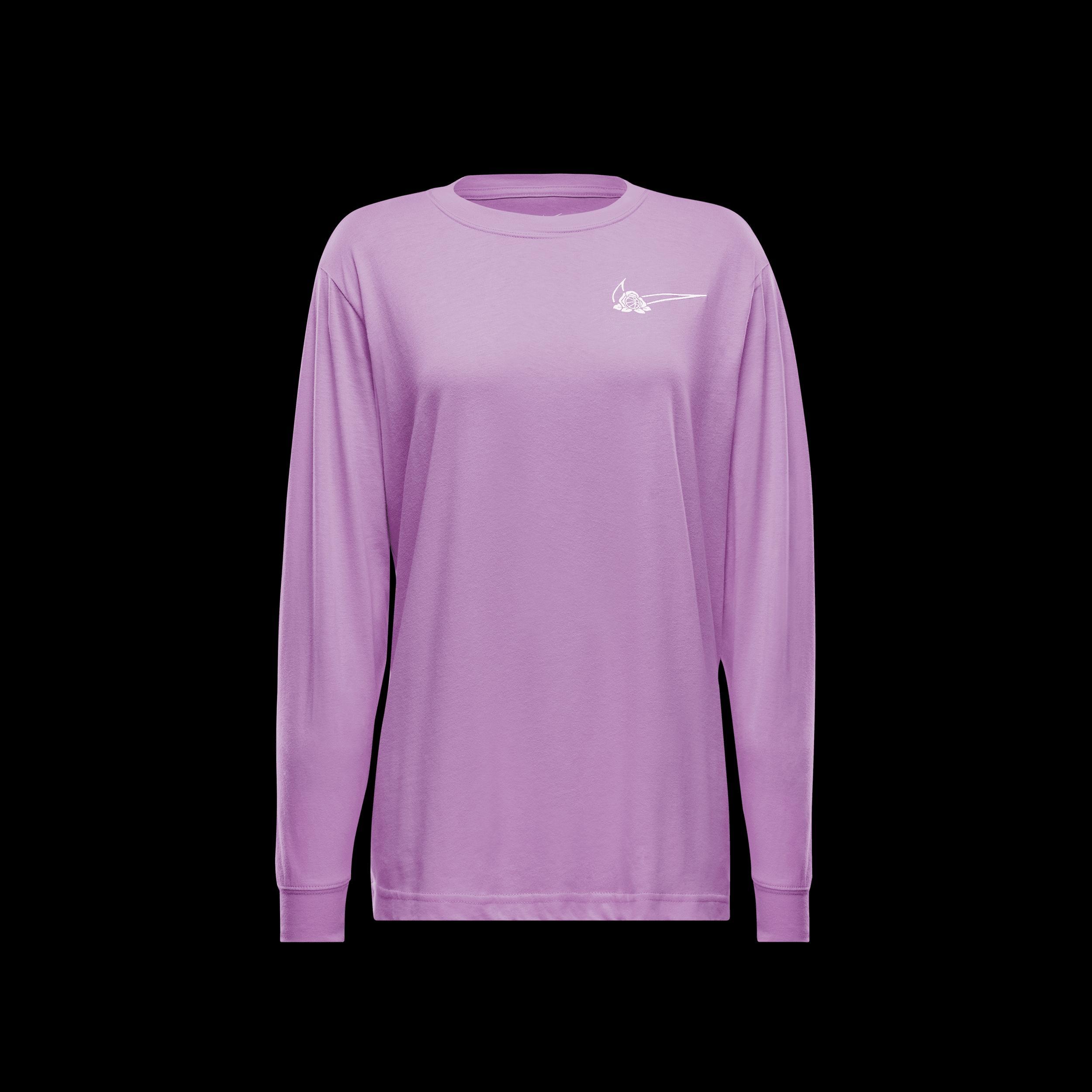 Nike Women's Long-Sleeve Graphic Basketball T-Shirt Product Image