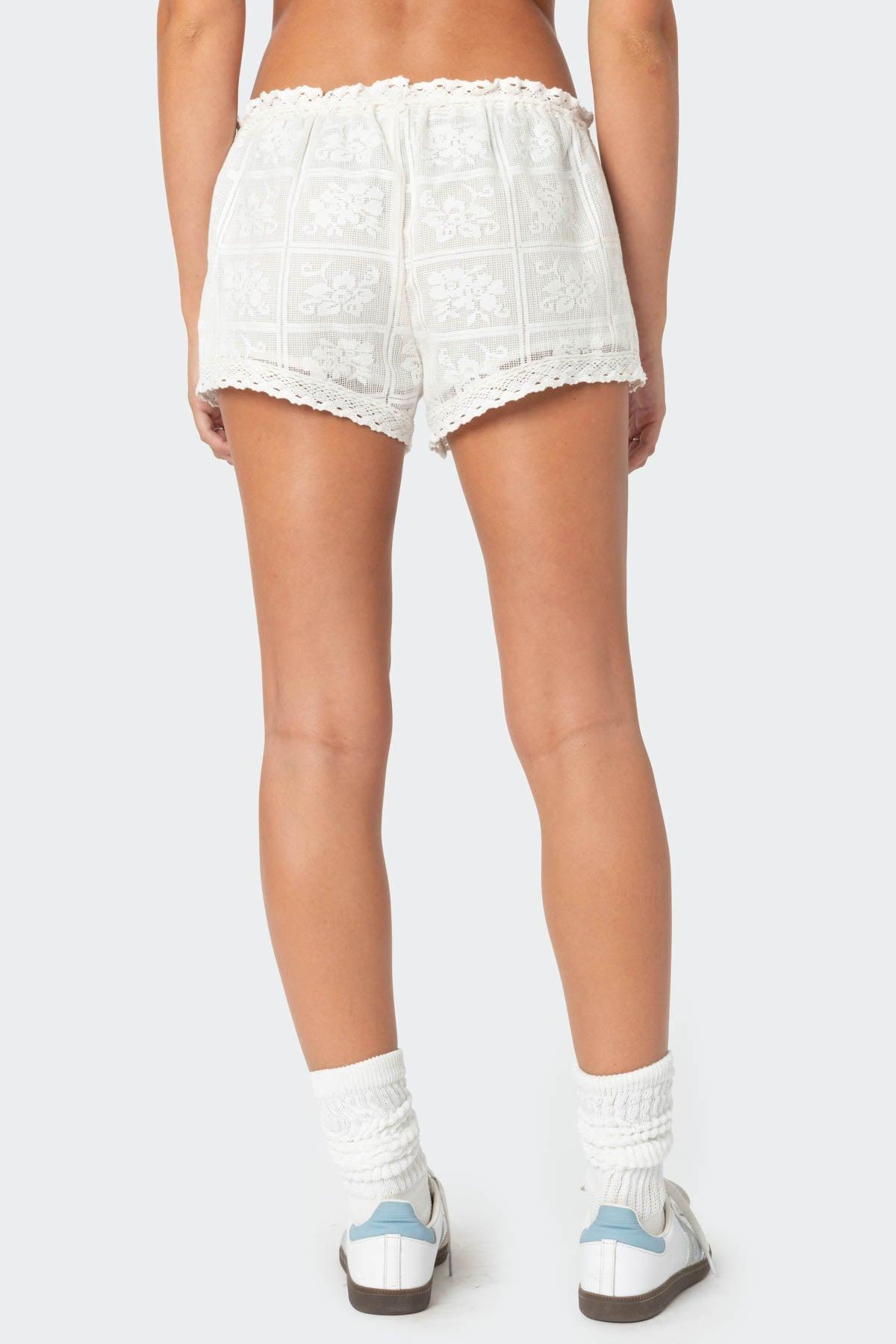 Needlepoint Lacey Shorts Product Image