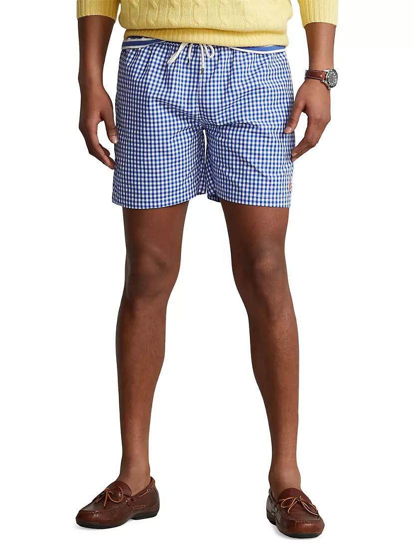 Checkered Swim Shorts Product Image