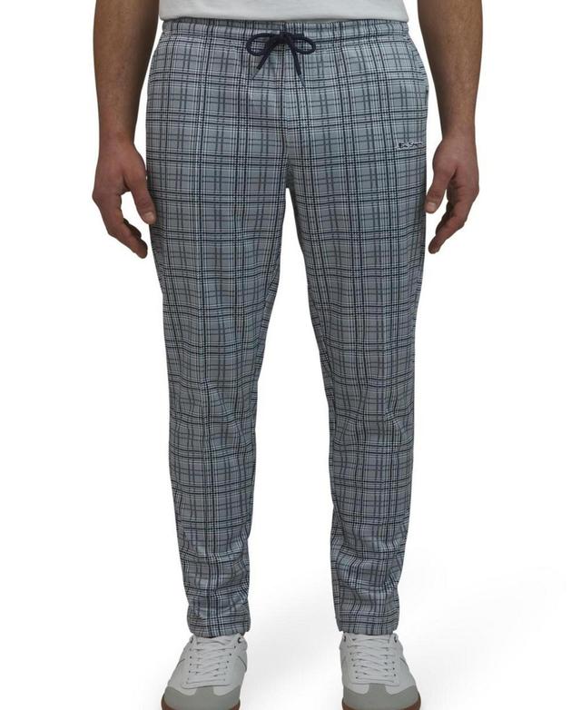 Ben Sherman Mens Glen Plaid Track Pants Product Image