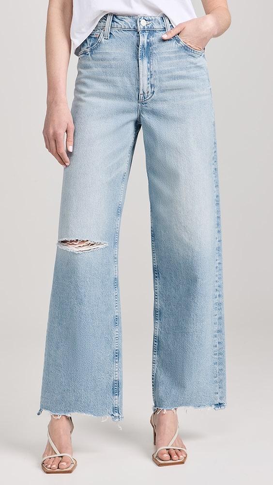 MOTHER Spinner Zip Sneak Chew Jeans | Shopbop Product Image