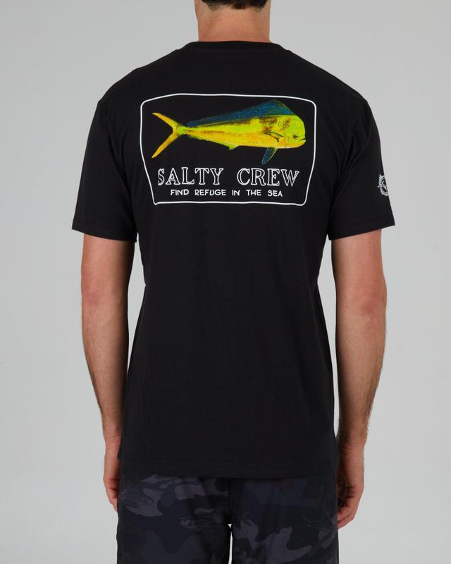 Golden Mahi Black S/S Premium Tee Male Product Image