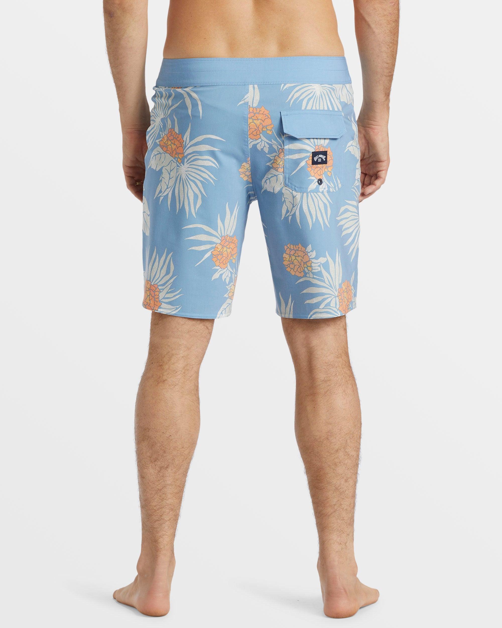 Sundays Pro 19" Boardshorts - Blue Wash Male Product Image