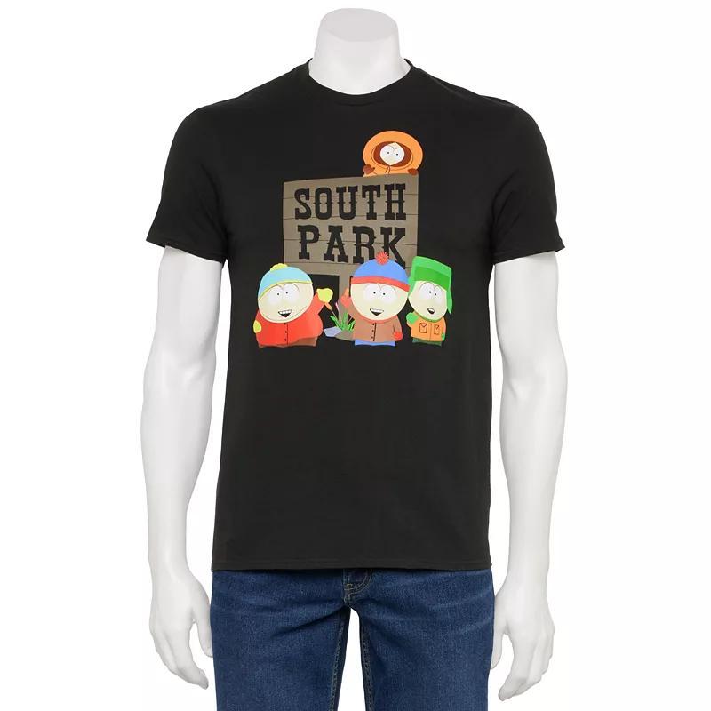 Mens South Park Sign Graphic Tee Product Image