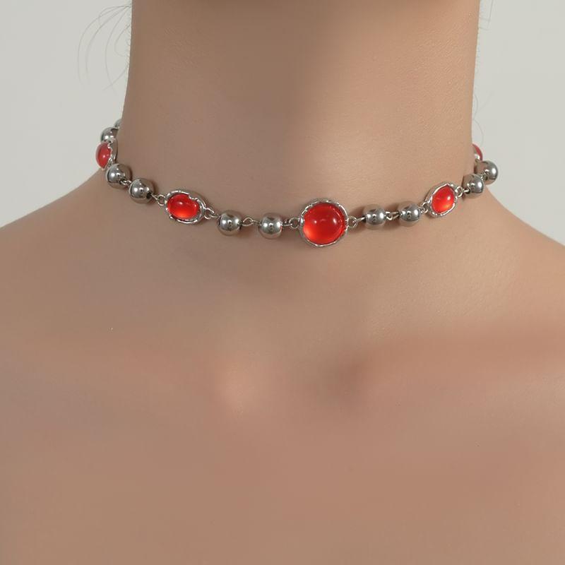 Crystal Beaded Choker Product Image